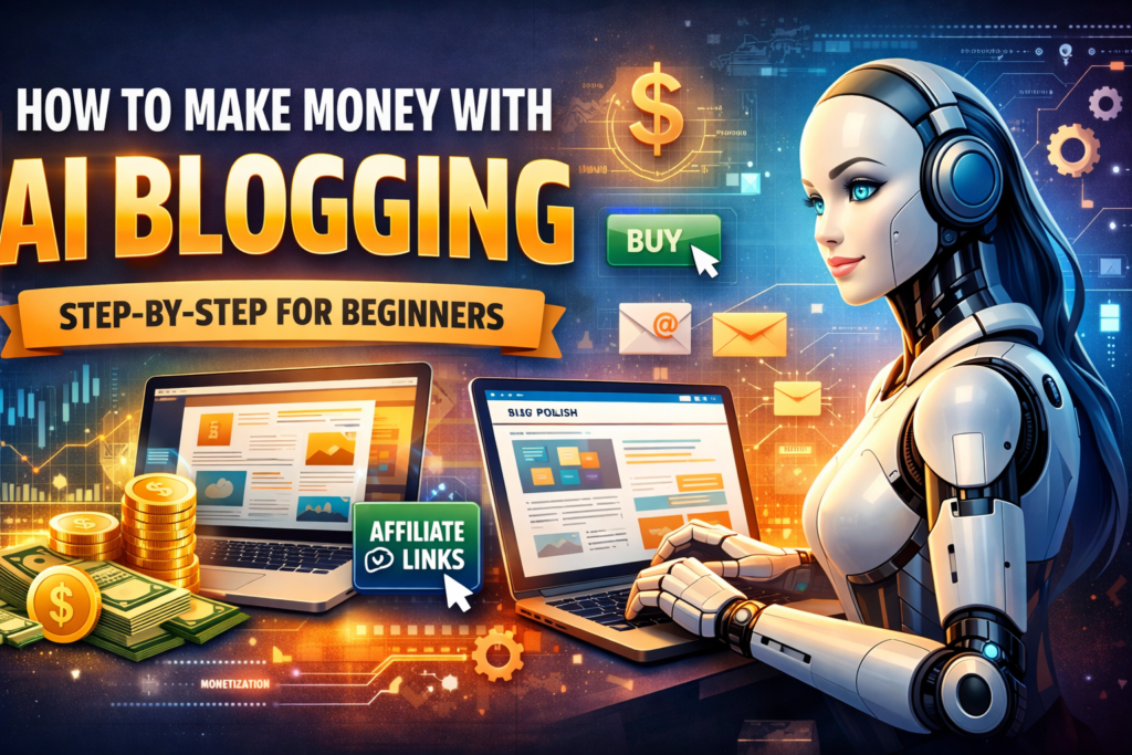 Make money with AI blogging