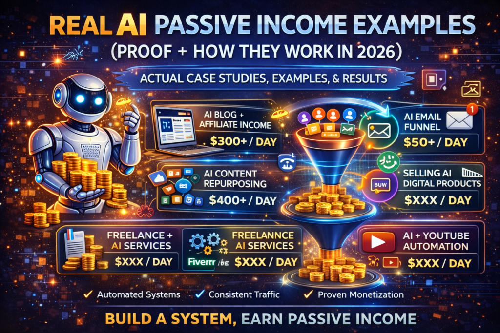 AI Passive Income Examples