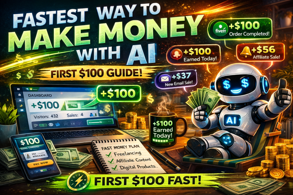 fastest way to make money with ai