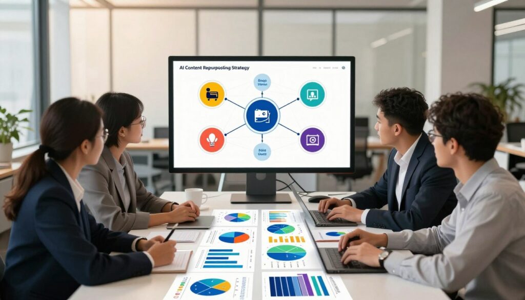 AI content repurposing strategy