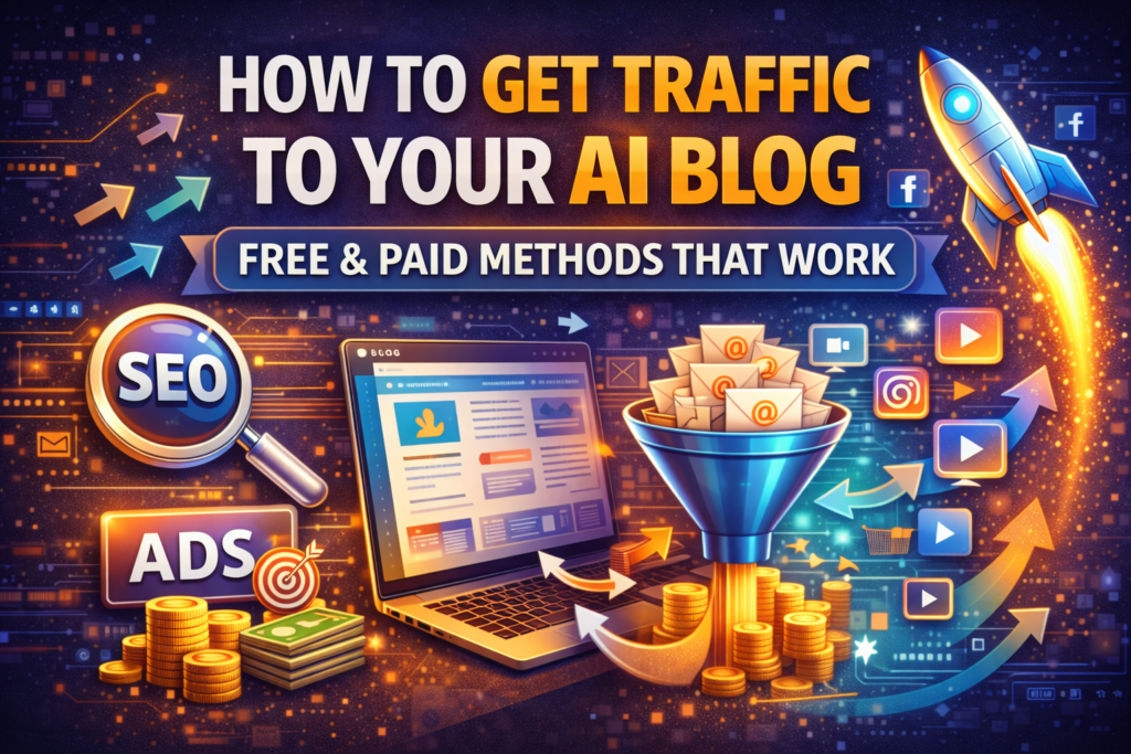 How to Get Traffic to your AI Blog