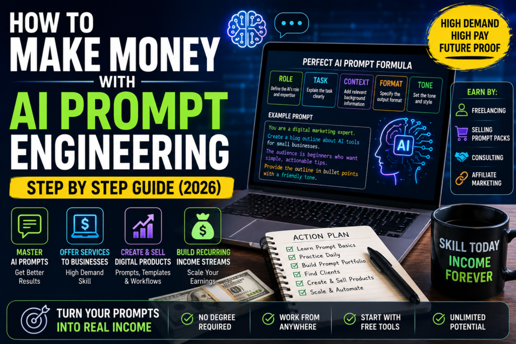 make money with ai prompt engineering