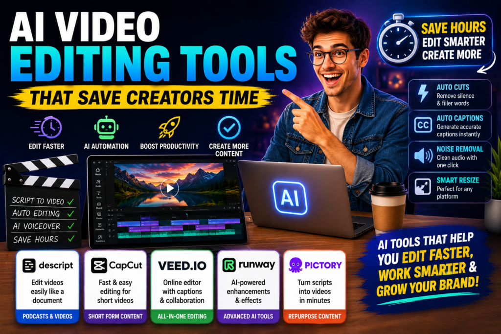 ai video editing tools that save creators time