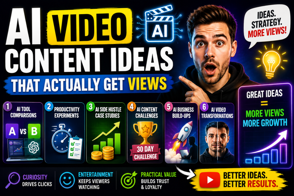 AI Video Content Ideas That Actually Get Views