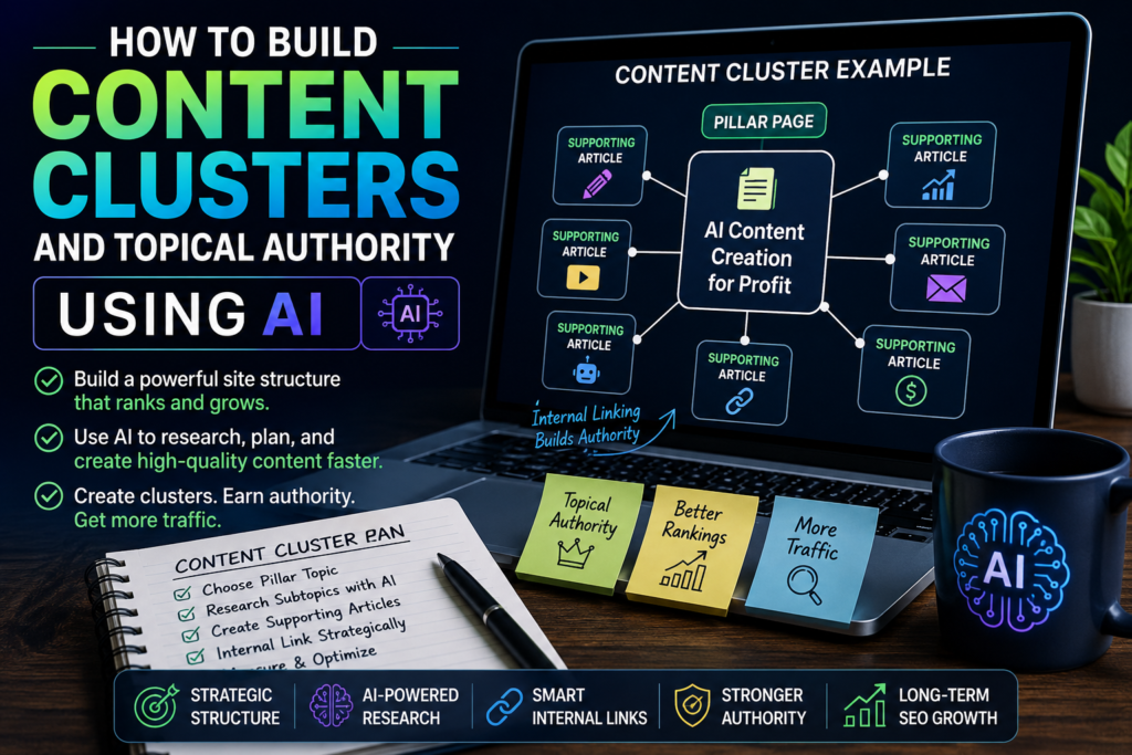 how to build content clusters