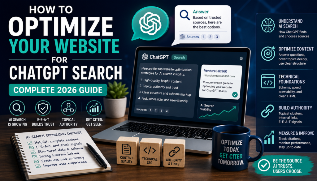 optimize your website for ChatGPT search