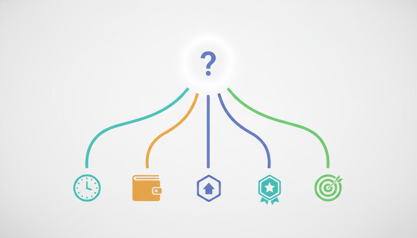 AI income decision flowchart