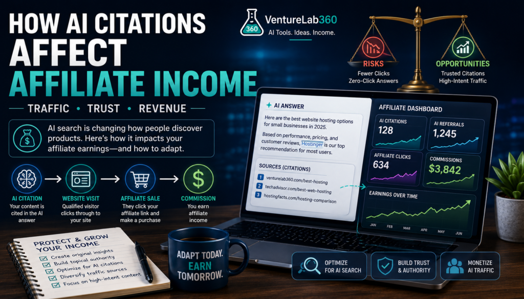 AI citations affect affiliate income