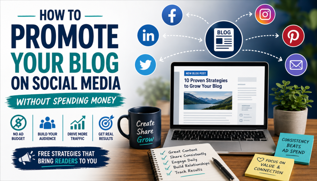 promote your blog on social media