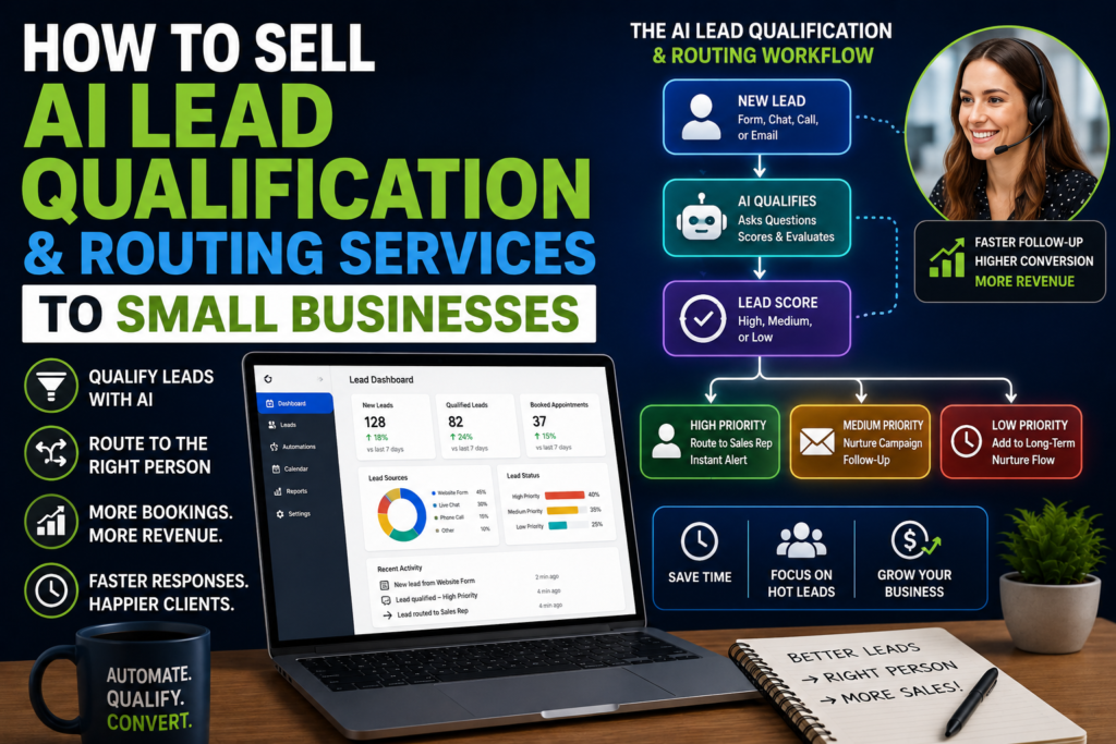 AI lead qualification and routing services